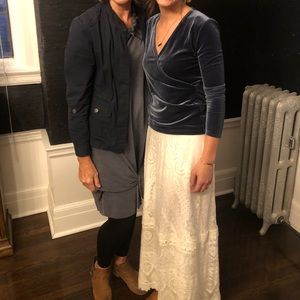 Lined White Lace Skirt, Farm Rio for Anthropologie